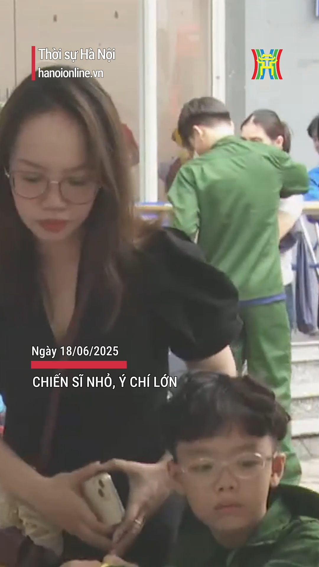 Chiến sĩ nhỏ, ý chí lớn